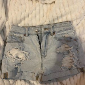 american eagle shorts size 00